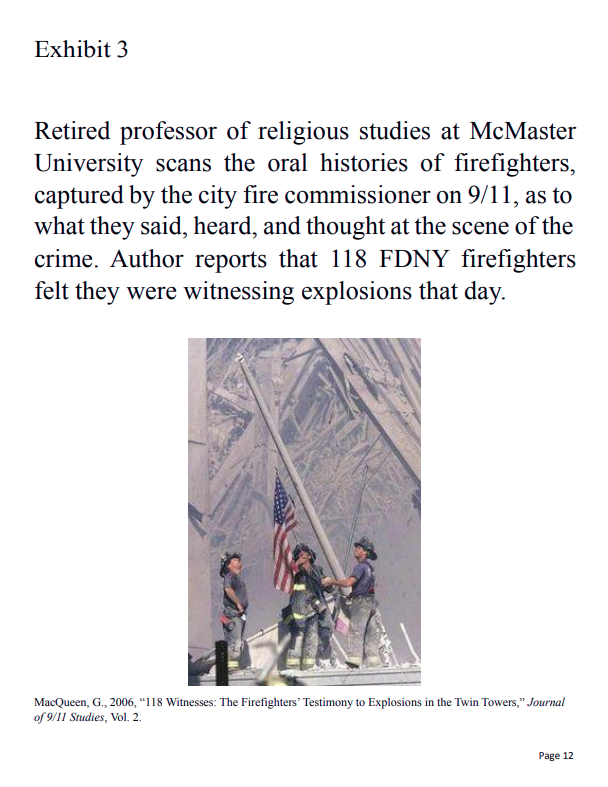 Exhibit 12: 118 FDNY Firefighter Accounts